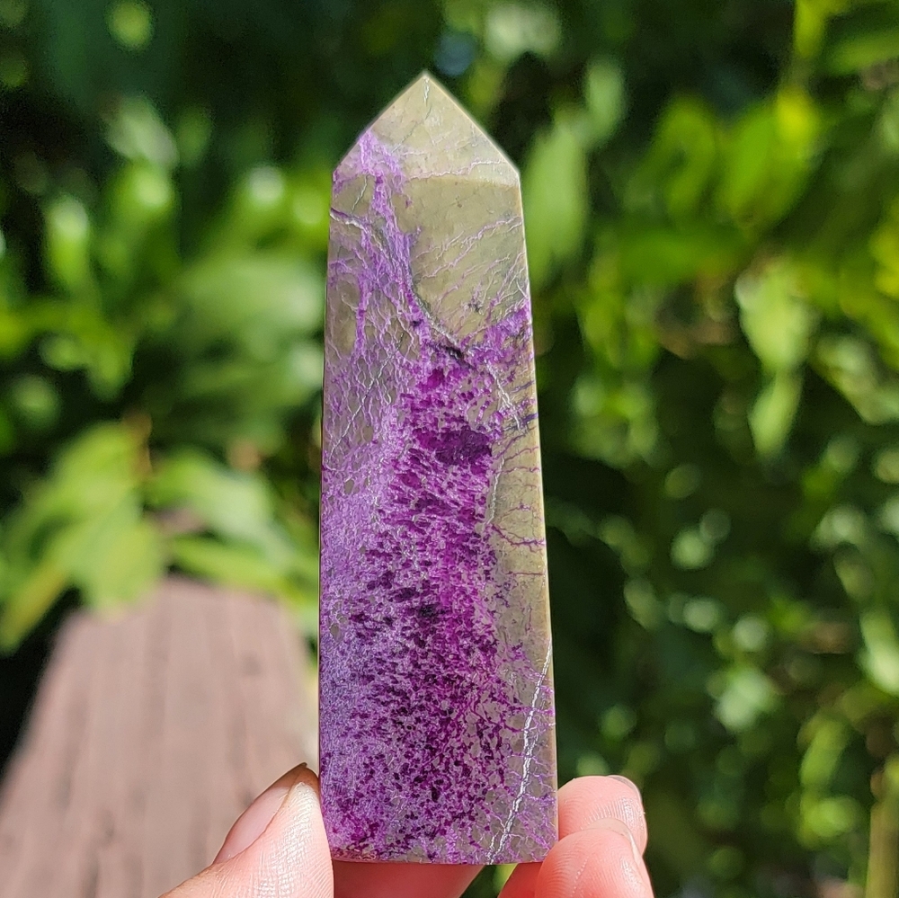 (G) NEW 2.9" x 0.62 VELVET FLASH ATLANTISITE TOWER